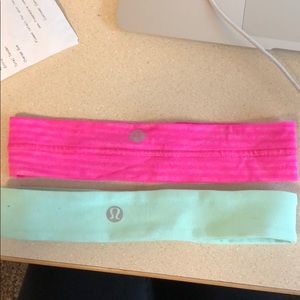 Brand new lulu headbands